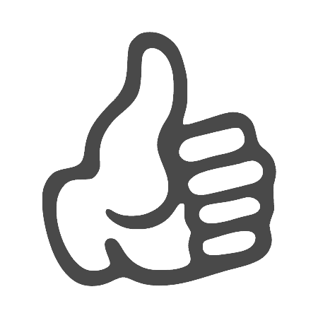 thumbs up painting