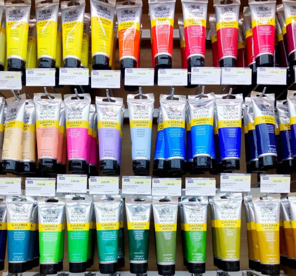 Acrylic paints