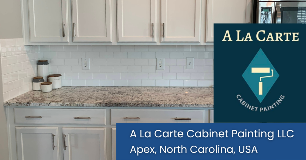 A La Carte Cabinet Painting in Raleigh NC